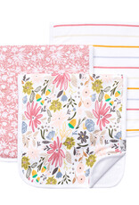 Copper Pearl Burp Cloths Set Olive