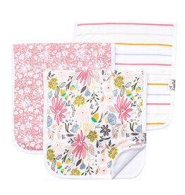 Copper Pearl Burp Cloths Set Olive