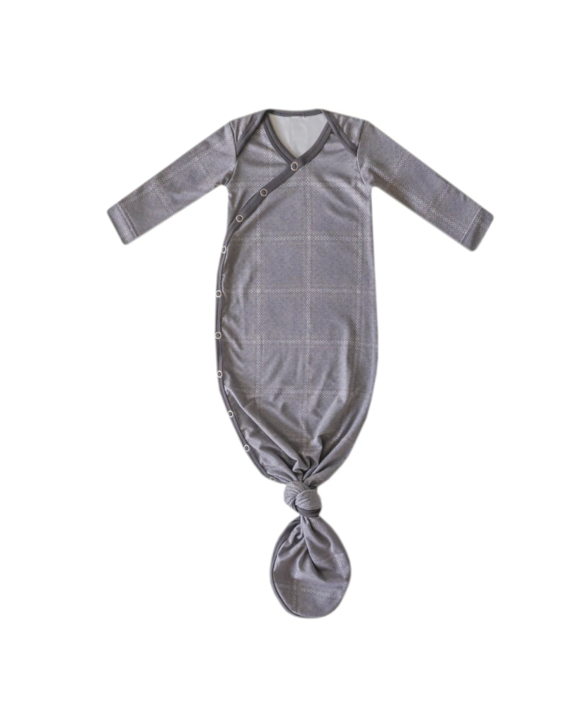 Copper Pearl Newborn Knotted Gown Dakota