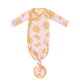 Copper Pearl Newborn Knotted Gown Cutie
