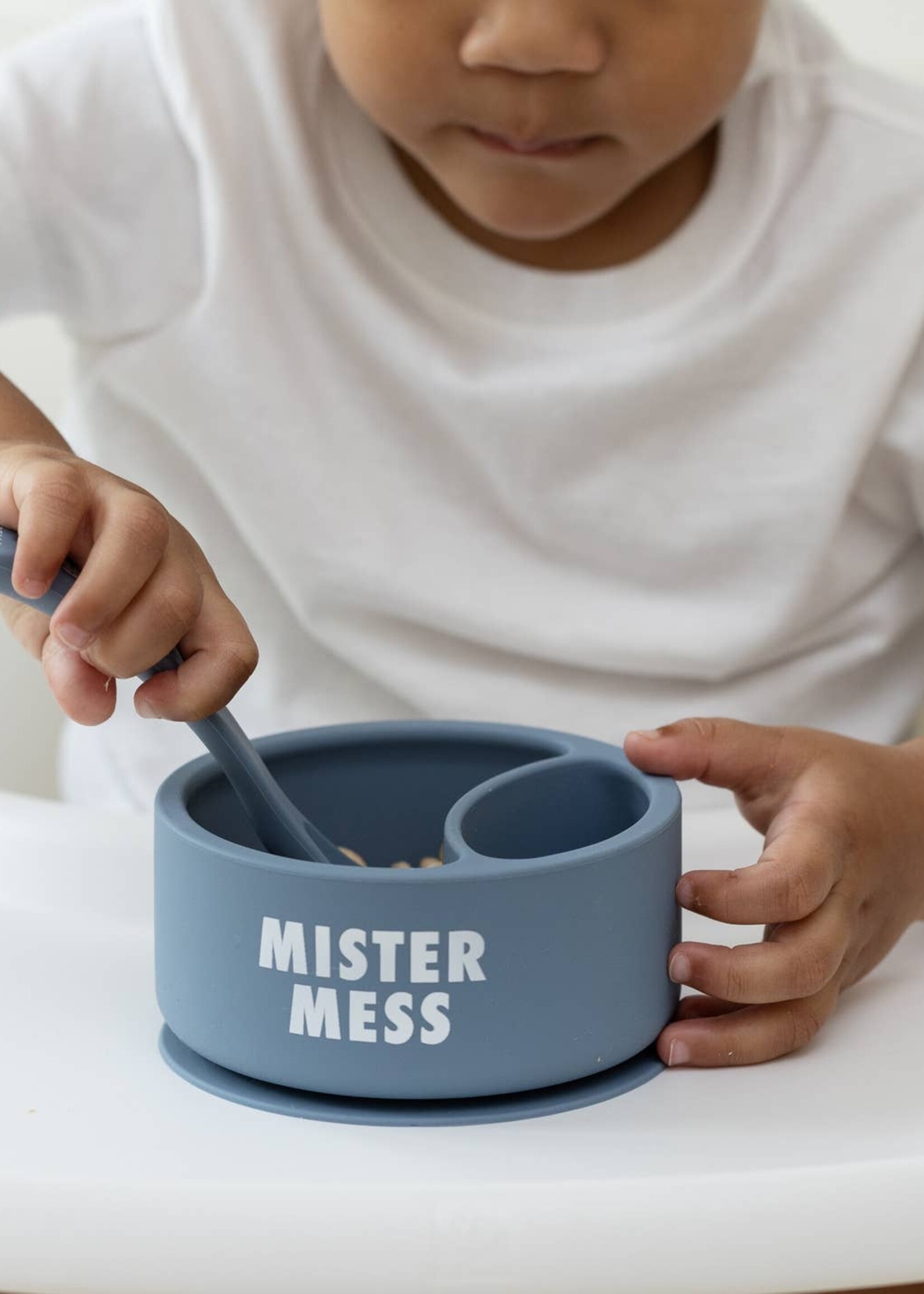 Bella Tunno NEW Mister Mess Wonder Bowl Blue