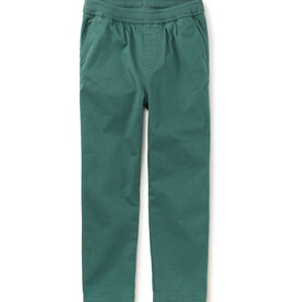 Tea Collection Pants Timeless Stretch Twill Silver Pine