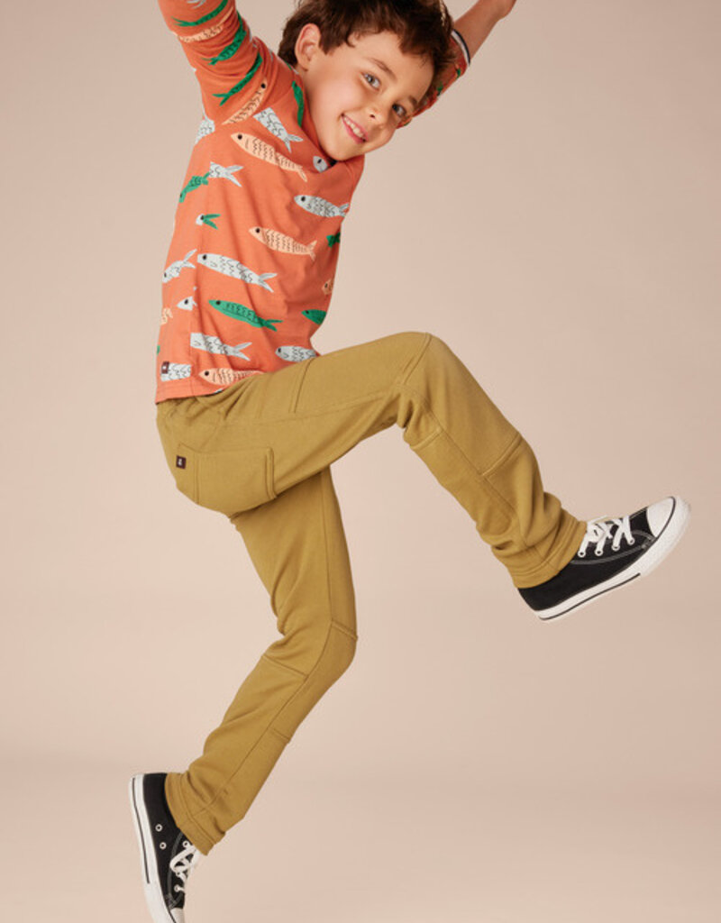 Tea Collection Playwear Pants Raw Umber