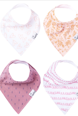 Copper Pearl Baby Bandana Bib Set 4 Lola