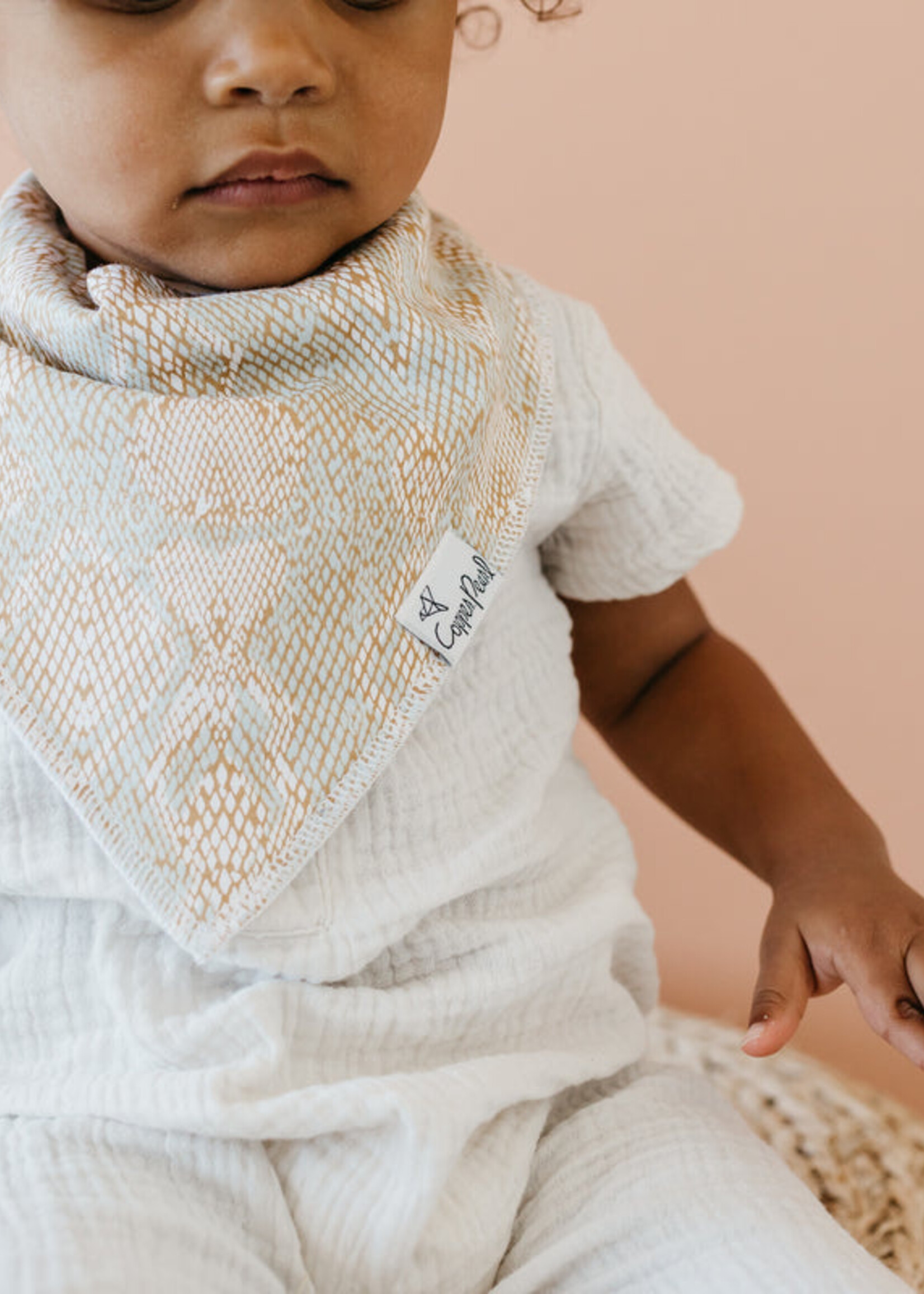 Copper Pearl Baby Bandana Bib Set Zara