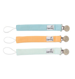 Copper Pearl Binky Clip Set Bennie