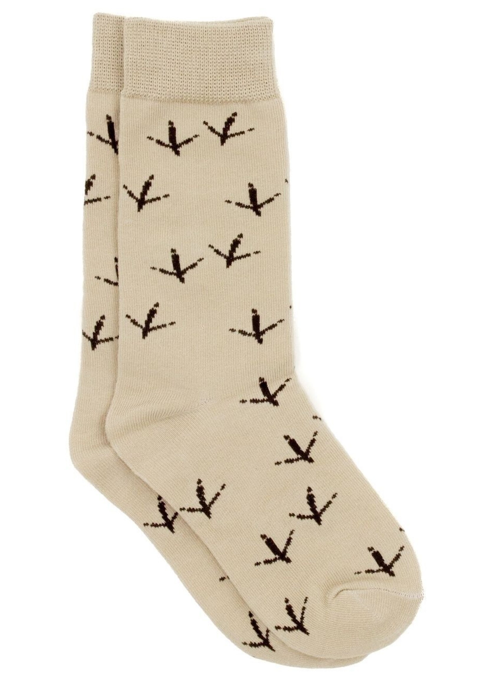 Properly Tied Lucky Duck Socks Turkey Tracks
