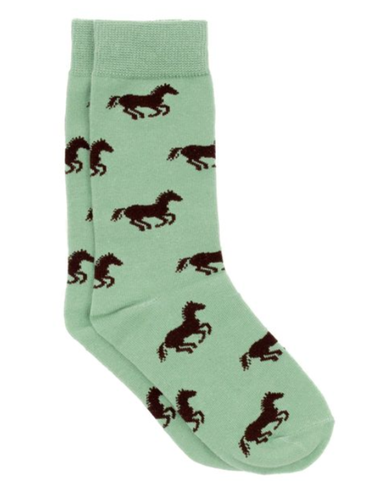 Properly Tied Lucky Duck Socks Horse