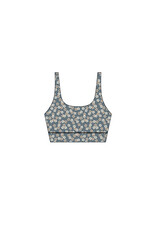 Rylee + Cru Inc. SWIFT SPORTS BRA BLUE FLORAL