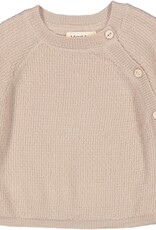 MarMar Copenhagen Grey Sand Side Button Sweater
