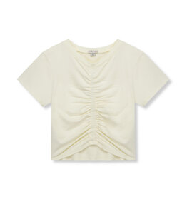 Habitual Kids SALE Gathered Knit Top Off White
