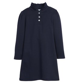 Little English SALE L/S Hastings Polo Dress Navy