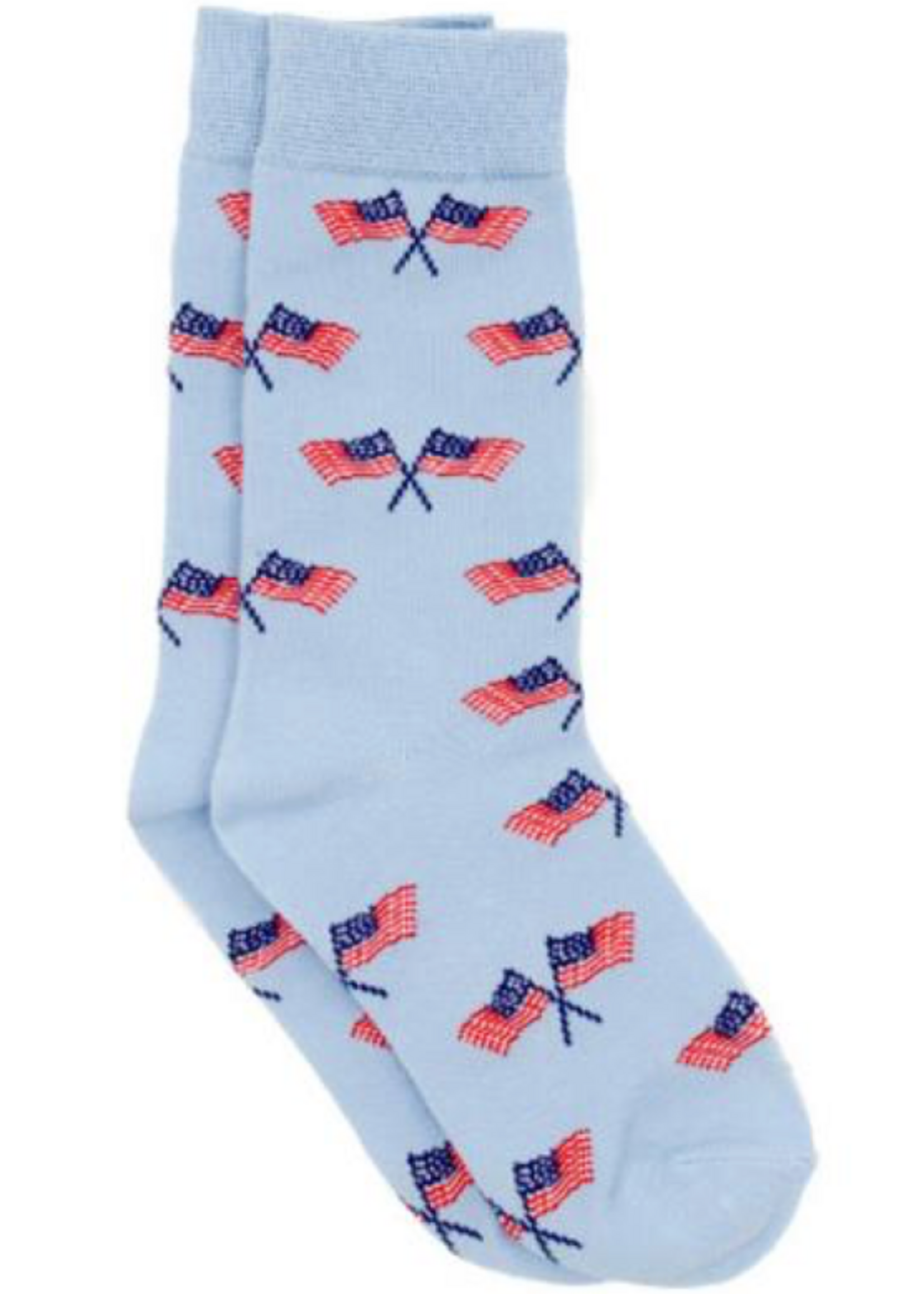 Properly Tied Lucky Duck Socks Freedom Flag