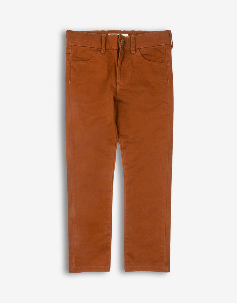 Appaman skinny twill pant terracotta