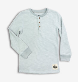 Appaman SALE craftsman thermal henley cool grey
