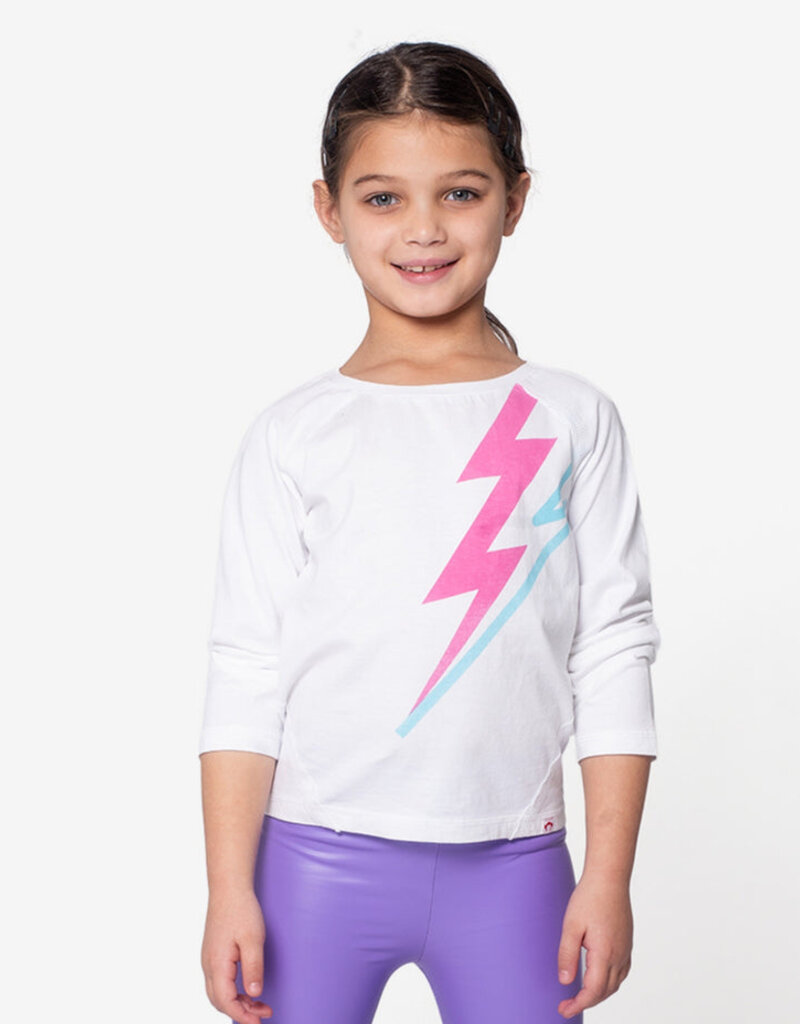Appaman adler tee white w/flash