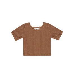 Rylee + Cru Inc. SALE SADDLE SCALLOP TEE