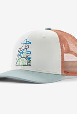 Patagonia Ks Trucker Hat CBWI Clouds Earth: Birch White