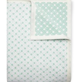 ChappyWrap Allover Lace Ice Blue Blanket
