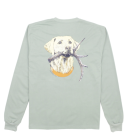Properly Tied SALE Antler Lab L/S  Tee Sage