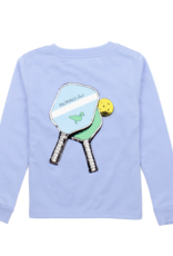 Properly Tied Pickleball L/S Tee Lt Blue
