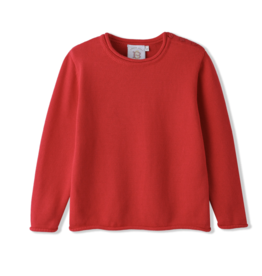 Swoon Baby Clothing Rolled Neck Red Sweater