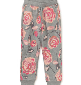 Tea Collection SALE Going Places Joggers Turkish Rose in Heather Gray