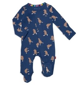 Magnetic Me Gliding Through Life Organic Cotton Footie