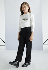 Mayoral Black Pants w/Chain Details