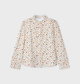 Mayoral SALE Chickpea Floral Print Top