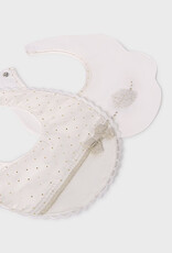 Mayoral Ivory Bow Bibs Set 2