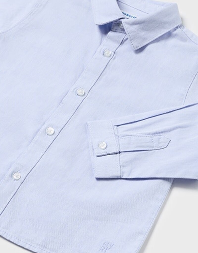 Mayoral L/S Oxford Shirt Sky Blue