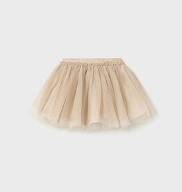 Mayoral Almond Tulle Skirt