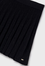 Mayoral Black Pleated Skirt