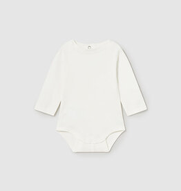 Mayoral L/S Cream Mockneck Onesie