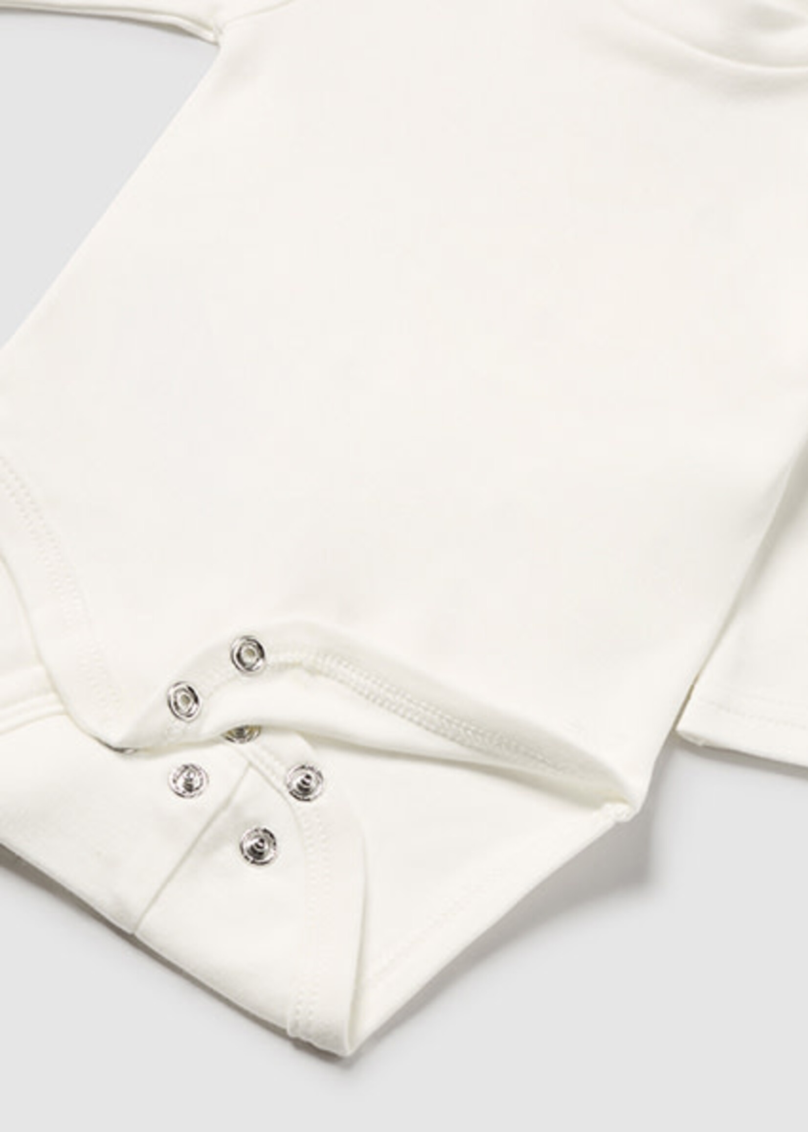 Mayoral L/S Cream Mockneck Onesie