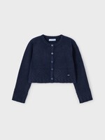 Mayoral Navy Stitched Cardigan