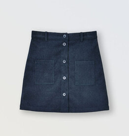 Molly Bracken SALE Navy Woven Skirt
