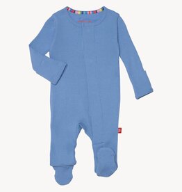 Magnetic Me Blue Skies Ribbed Cotton Footie