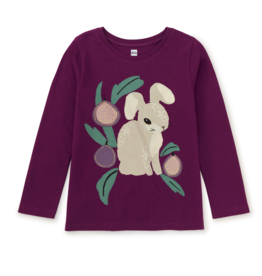 Tea Collection SALE Angora Bunny Graphic Tee Cosmic Berry