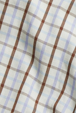 Little English Peter Pan Shirt Brownfield Plaid