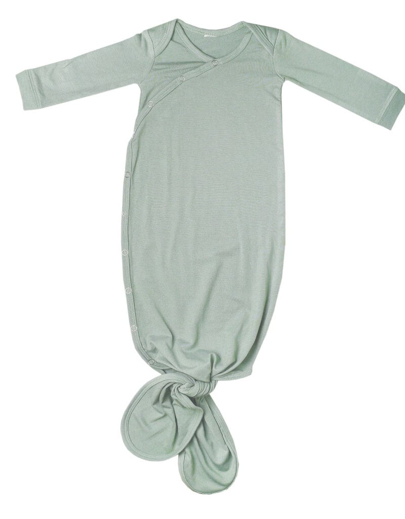 Copper Pearl Newborn Knotted Gown Briar