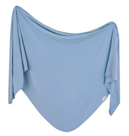 Copper Pearl Knit Blanket Robin