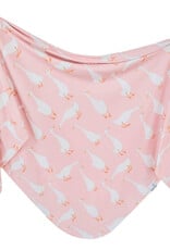 Copper Pearl Knit Blanket Goosie