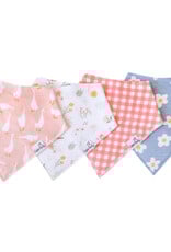 Copper Pearl Baby Bandana Bib Set 4 Goosie
