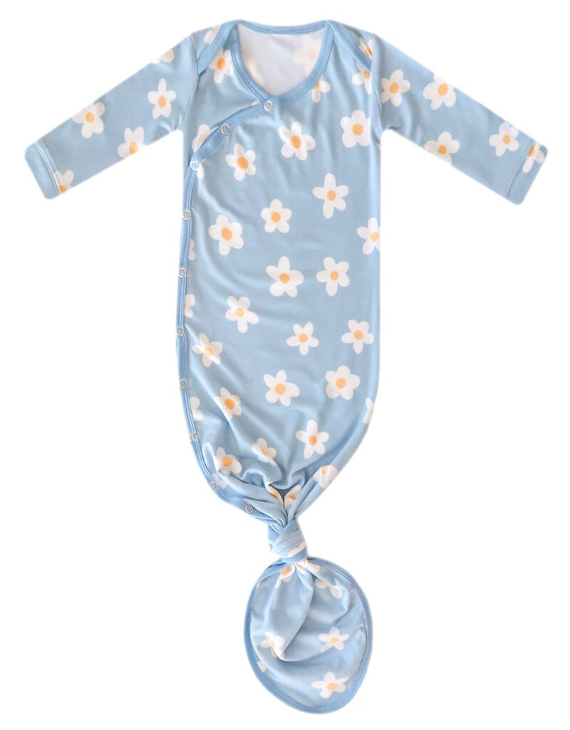 Copper Pearl Newborn Knotted Gown Della