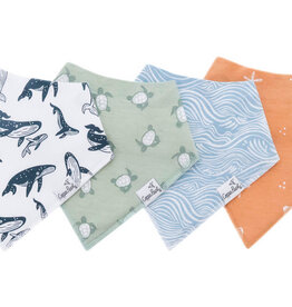 Copper Pearl Baby Bandana Bib Set 4 Cove