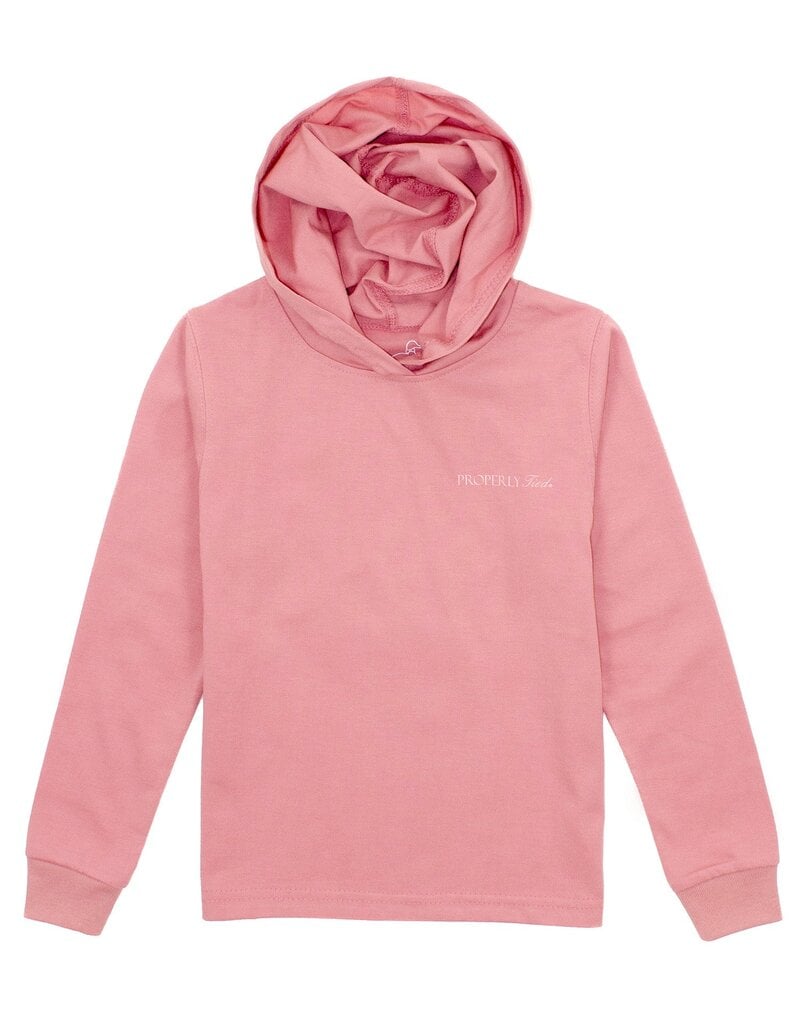 Properly Tied Lake Hoodie Salmon