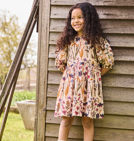 Pink Chicken SALE Brooke Dress Autumn Flowers