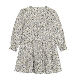 Busy Bee SALE Poppy Dropwaist Dress Cream Floral